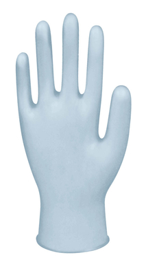 O látex de borracha das luvas da extra grande industrial pulverizou ambidextro