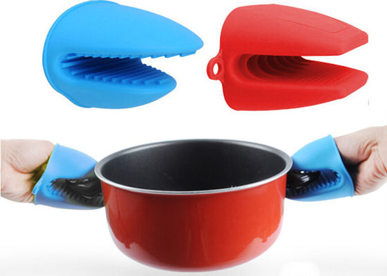 Aprovação feita sob encomenda de Oven Mitts FDA LFGB dos suportes de potenciômetro do silicone das luvas da cozinha do silicone